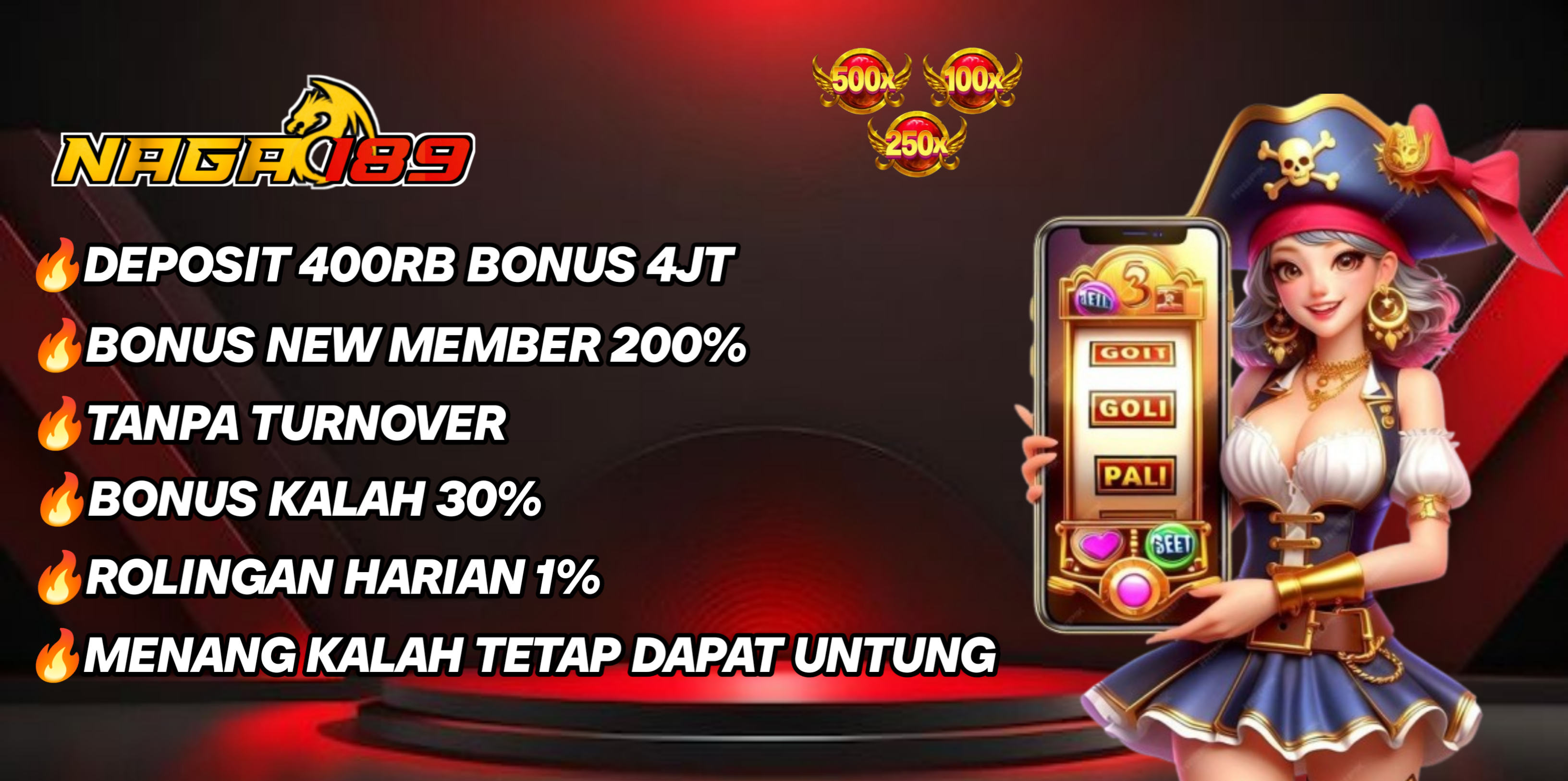 BONUS NEW MEMBER 200%